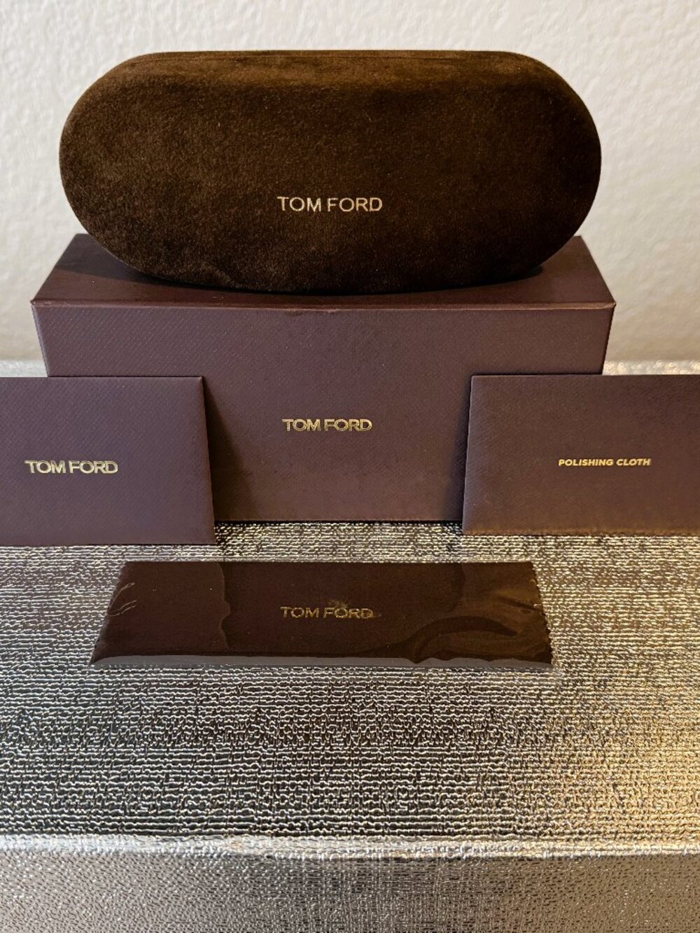 NWT Tom Ford Eyeglass Case in Box